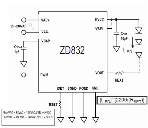 led power supply  transformer circuit diagram