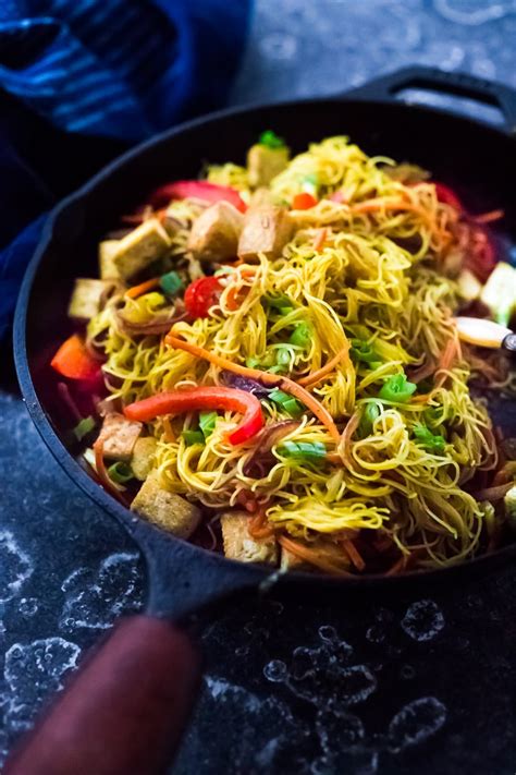 Singapore Noodles Recipe Food Recipes Stir Fry