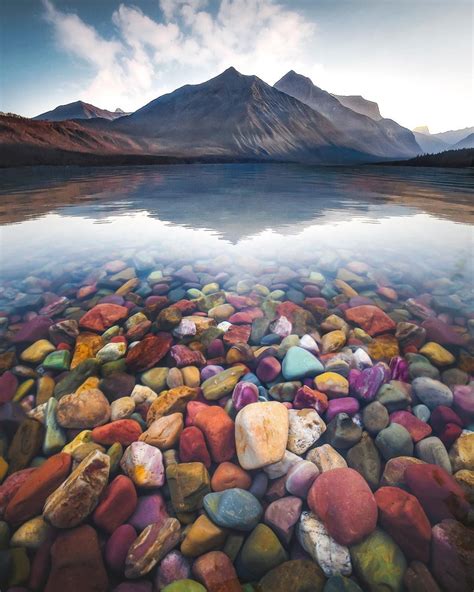 montana rocks lake mcdonald    giant bowl  fruity pebbles