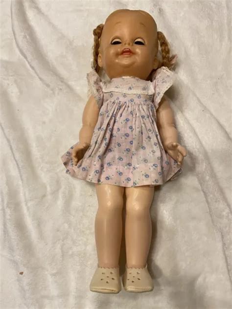 Vintage Dick Tracy Bonnie Braids Doll 1951 Ideal Dolls 30 00 Picclick