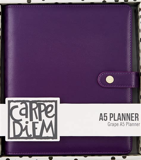 carpe diem  planner purple joann