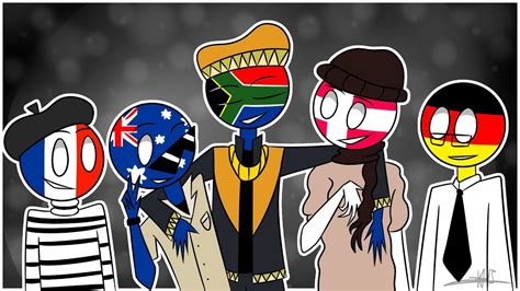 Staan Op Countryhumans Ft South Africa And Australia Youtube