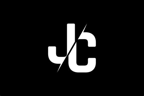 monogram jc logo design grafico por greenlines studios creative fabrica