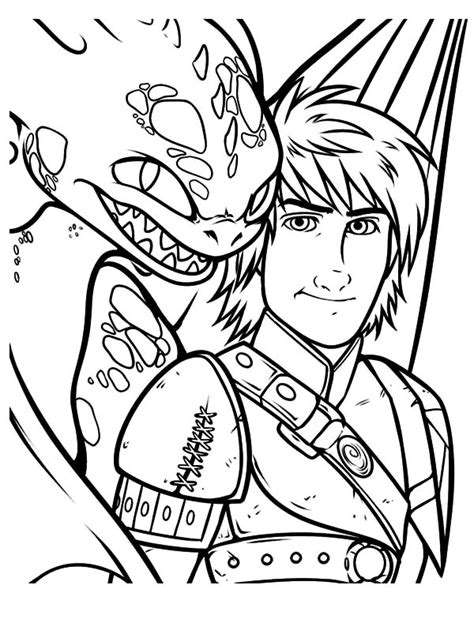adventure  hiccup  toothless    train  dragon coloring