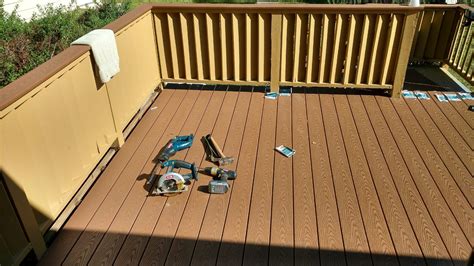 replace rotted decking  composite ryobi nation projects