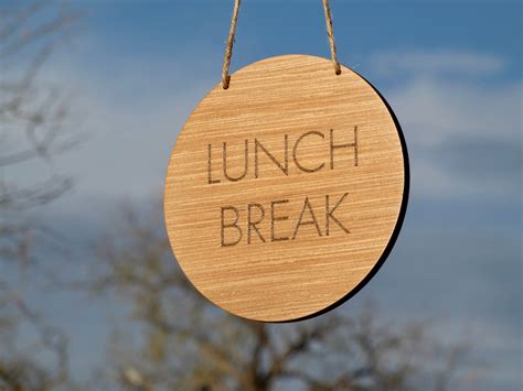 lunch break signage julipg