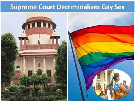 gay sex not a crime supreme court of india abolishes