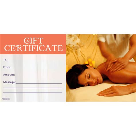 T Certificate Adam And Eve Day Spa