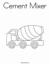 Cement Twisty Template sketch template