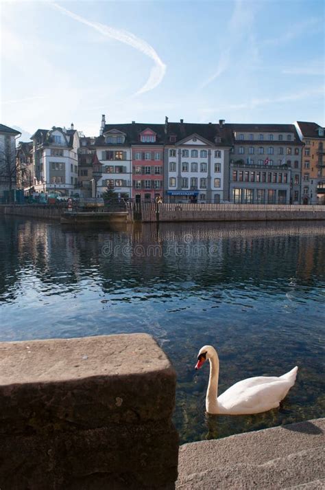 lucerne capital  canton  lucerne central switzerland europe editorial photography image