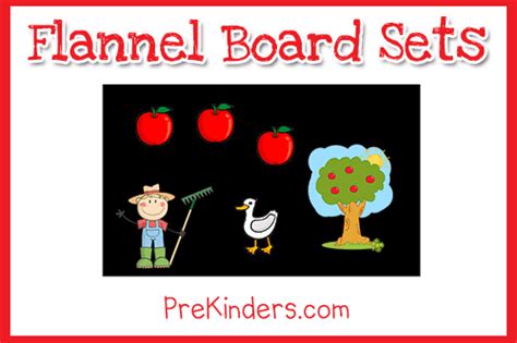 flannel board sets prekinders