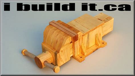making  wooden vise youtube