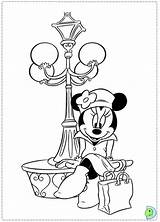 Coloring Minnie Mouse Dinokids Pages Close Print Coloringdisney sketch template