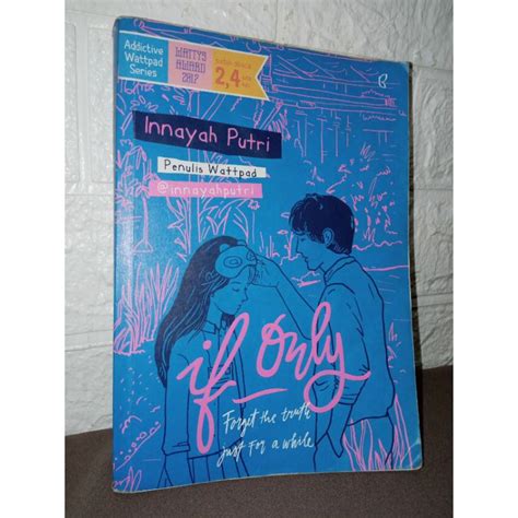 Jual Preloved Original Novel If Only By Innayah Putri Bekas Second