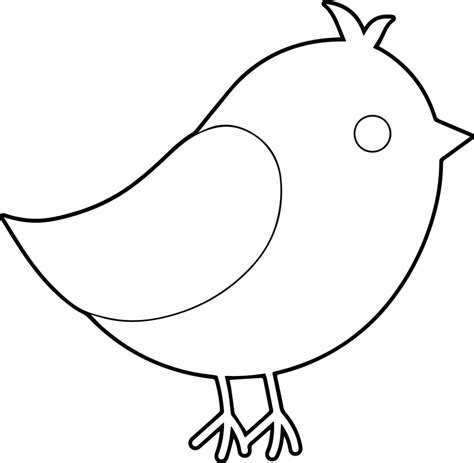 simple bird  drawing    clipartmag