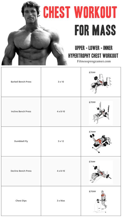 learn     chest workout hypertrophy chest workout