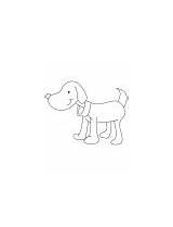 Coloring Puppy Waiter Dog sketch template