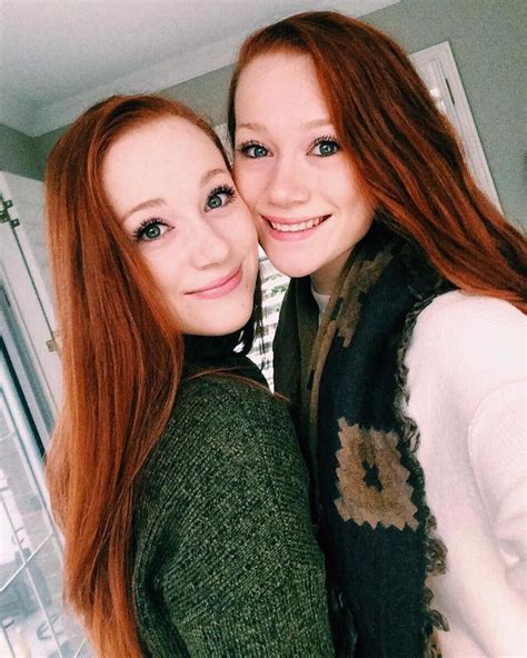Sarah And Jillian Love Being Redhead Twins “we Love How Our Red Hair