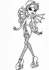 Monster High Rochelle Coloring Goyle Pages Monsters Super Netflix Omalovanky Template Omalovánky Printable Drawing Frankie Deviantart sketch template