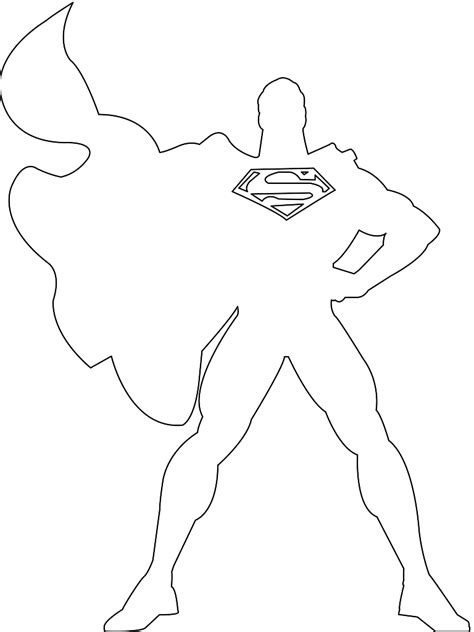 superman silhouette  vector silhouettes