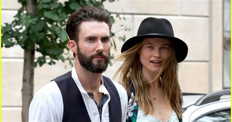 celeb diary adam levine and behati prinsloo in new york