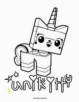 Minifigure Unikitty sketch template