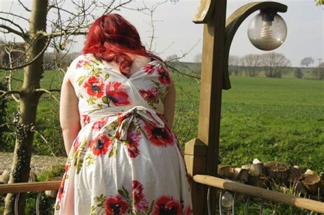 Bbw Couture Rose Vine 1950s Vintage Party Dress She Might Be Loved