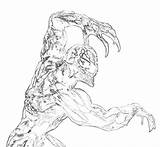 Carnage Venom Colorare Marvel Kids Ausmalbilder Library Coloringhome sketch template