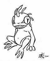 Murloc Warcraft Colouring Coloring Pages Baby Wow Uncolored Adult Book Murlocs Blizzard Drawings Smm Uploaded Choose Board Adults Characters sketch template