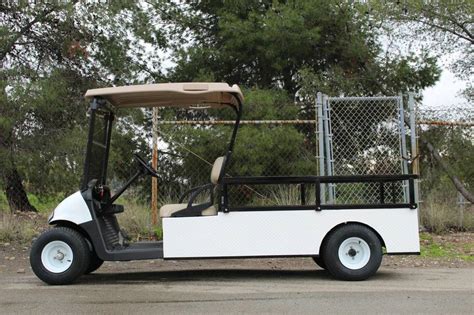 custom ezgo shuttle  flatbed heavy duty electric utility carts  cushman call