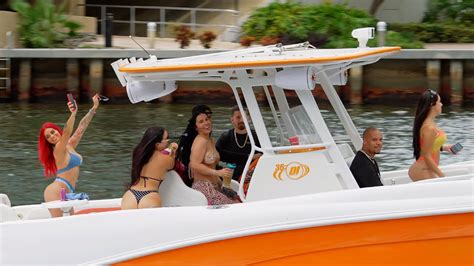 Boats And Bikinis At The Miami River Girls Steal The Show Miami Boat