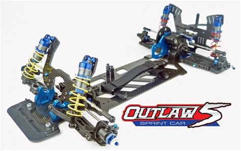 custom works outlaw  sprint car kit rc car action