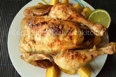 wahsush kitchen baked  chicken