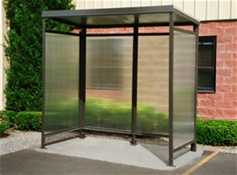 open front flat roof smoking shelters belson outdoors