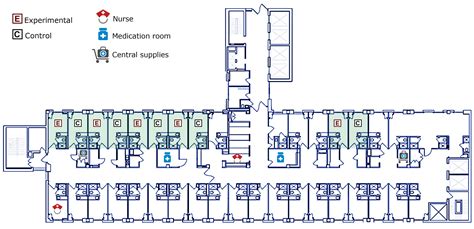 simple hospital floor plan