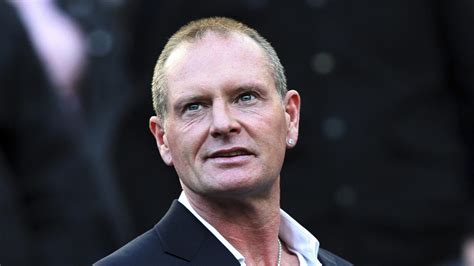 former england footballer paul gascoigne charged with