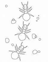 Ant Coloring Pages Kids Printable sketch template