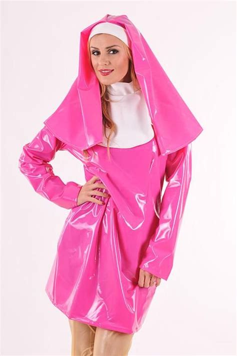 kemo cyberfashion on pvc dresses kleider nun outfit latex fashion pvc vinyl