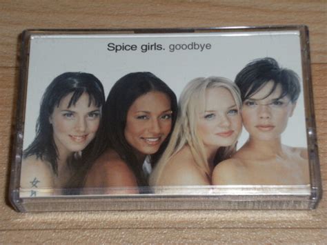 Spice Girls Goodbye Cassette Uk Virgin 1998 3 Track Radio Edit In Card