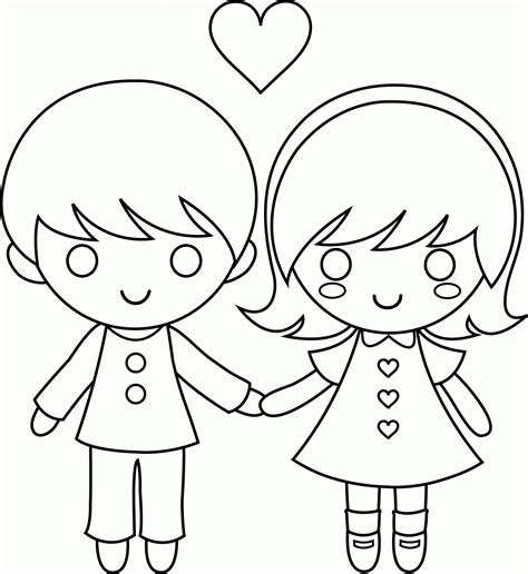 coloring sheets  print boy  girl coloring pages