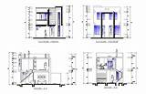 Storey House Autocad Elevation Details Cadbull Description Front sketch template