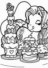 Pony Little Easter Pages Coloring Getdrawings Printable sketch template