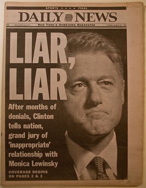 Bill Clinton Seeing Past The Scandal Reporting For The