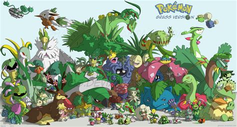 Image Grass Type Pokemon Png Superpower Wiki Fandom Powered By Wikia