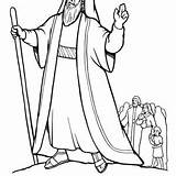 Coloring Pages Moses Pharaoh Color Printable Drawing Getdrawings Getcolorings sketch template