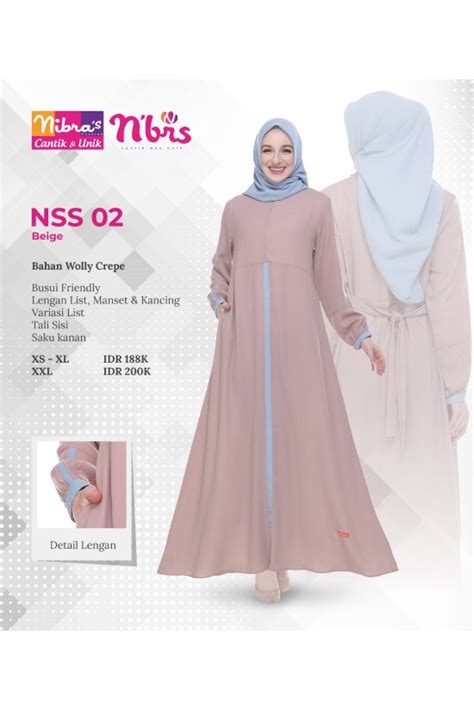 nibras gamis nss nibrascoid muslim fashion