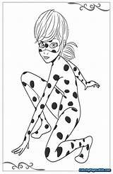Ladybug Miraculous Coloring Pages Printable Noir Cat Print Entitlementtrap Tales Bug Inspired Kids Color Cartoon Sheets Et Drawings Kleurplaat Drawing sketch template