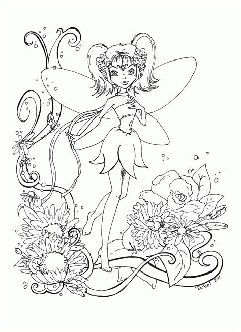fairy coloring pages  printable   fairy coloring