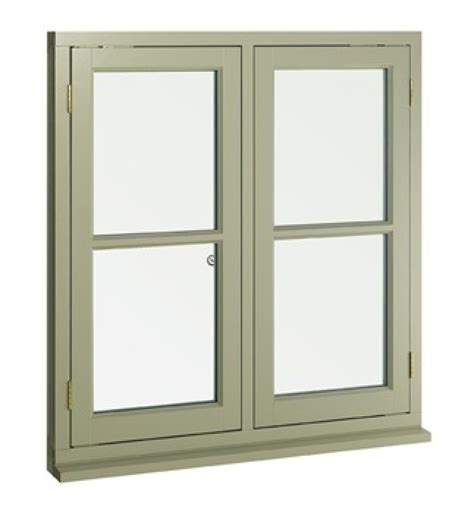 conventional traditional flush casement windows  double glazed wooden windows timber