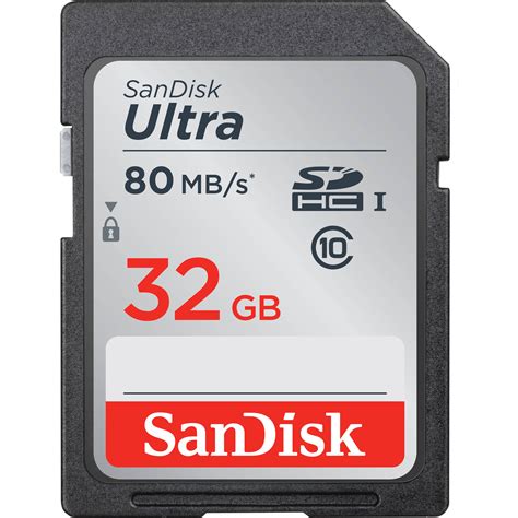 sandisk gb ultra uhs  sdhc memory card sdsdunc  gnin bh